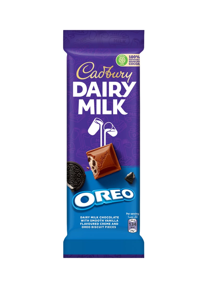 Cadbury Dairy Milk Oreo Chocolate - Image 3